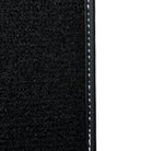 Black Floor Mats for Mini Cooper F56 (2013-2022) with Leather - AutoWin