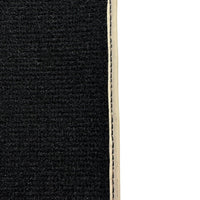 Black Floor Mats For Mitsubishi Pajero Sport (1996-2006) ER56 Design - AutoWin