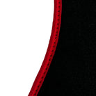 Black Floor Mats For Nissan 300ZX (1990-2000) Red Trim - AutoWin