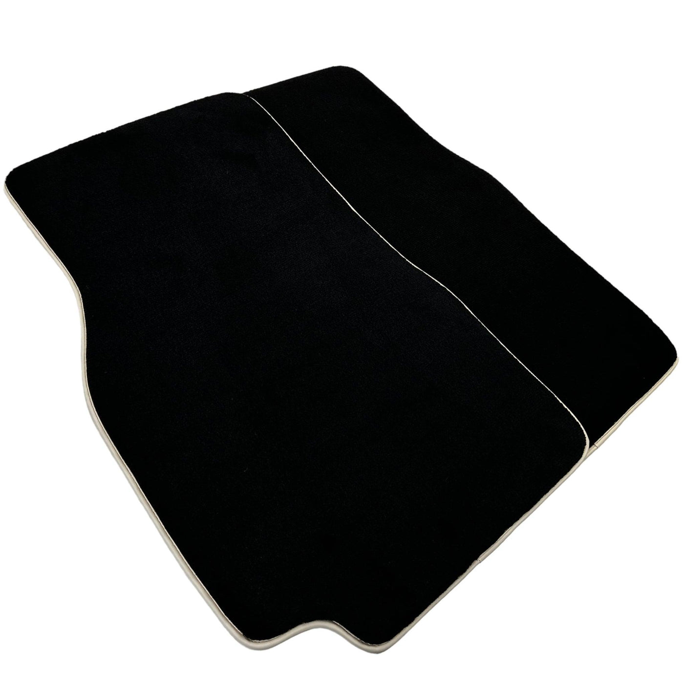 Black Floor Mats for Nissan Patrol (1988-1998) | Beige Trim - AutoWin