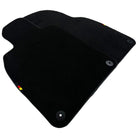 Black Floor Mats for Porsche 911 - 992 (2019-2024) with German Flag - AutoWin