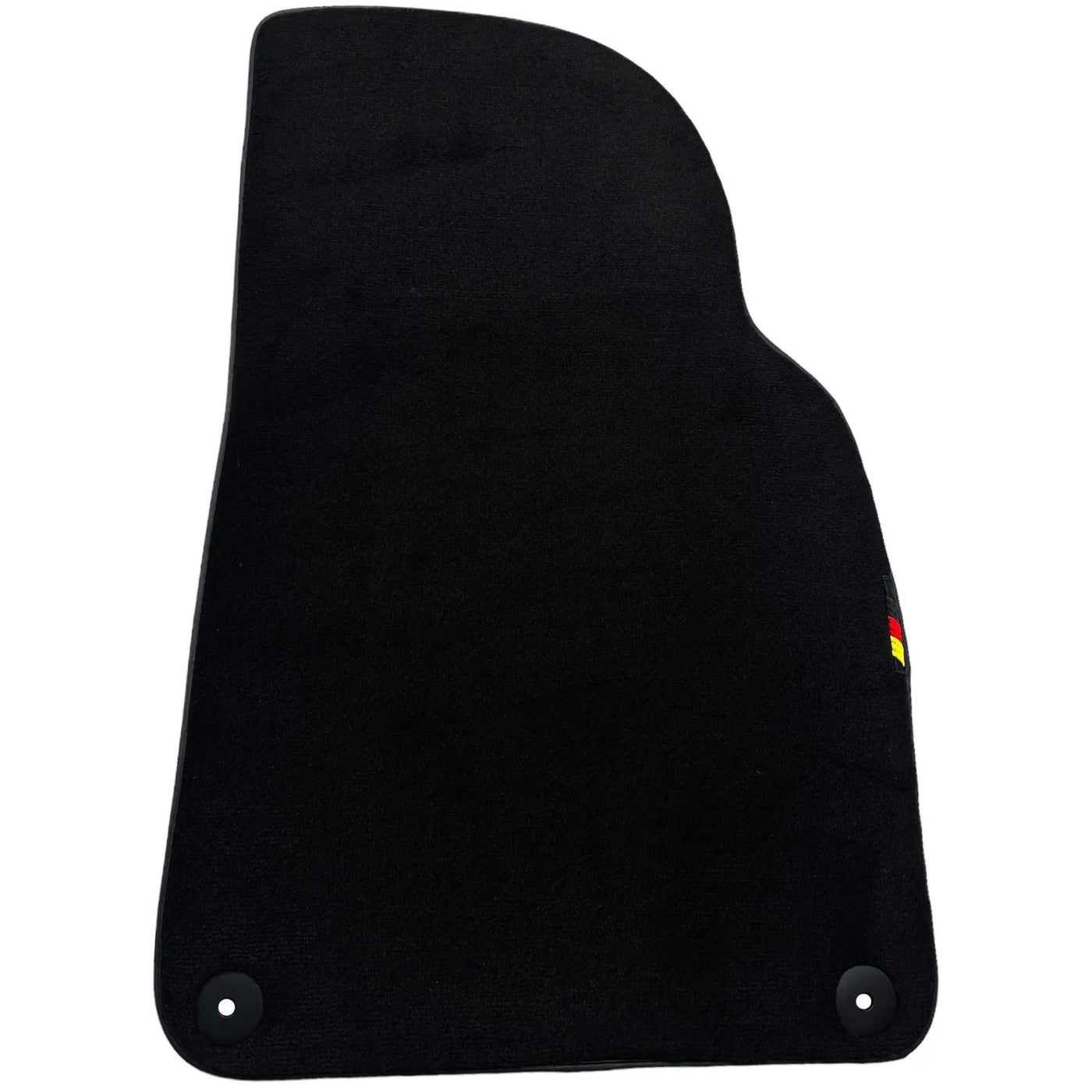 Black Floor Mats for Porsche 911 - 992 (2019-2024) with German Flag - AutoWin