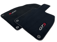 Black Floor Mats for Porsche 981 Boxster (2013-2016) - AutoWin