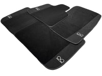 Black Floor Mats For Rolls Royce Spectre (2023-2024) - AutoWin