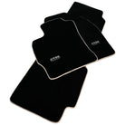 Black Floor Mats For Toyota Corolla E16 (2014-2019) ER56 Design - AutoWin