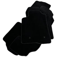 Black Floor Mats For Toyota Corolla Verso (2004-2009) - AutoWin