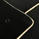 Black Floor Mats For Toyota Corolla Verso (2004-2009) ER56 Design - AutoWin