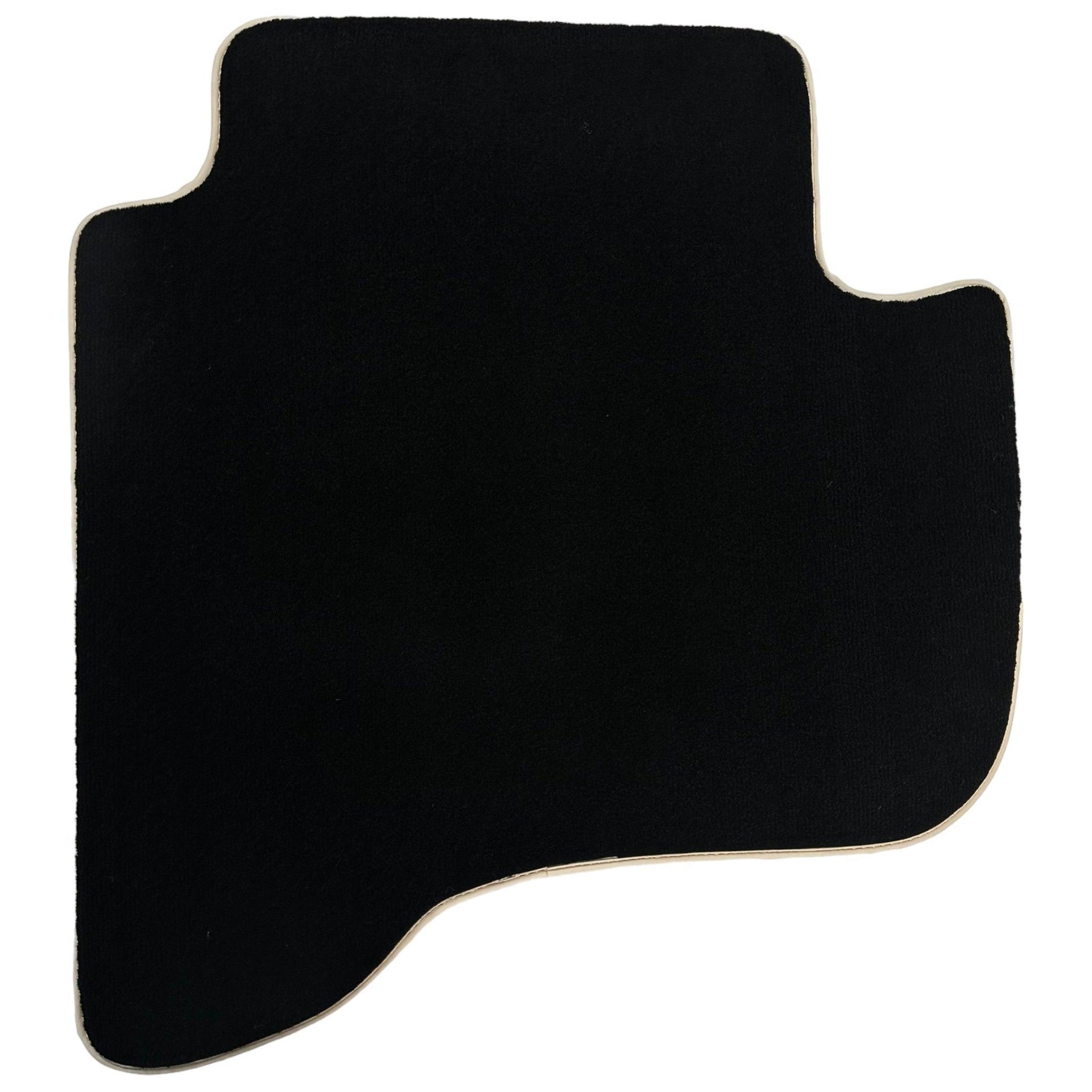 Black Floor Mats For Toyota Land Cruiser 90 (1997-2003) Beige Trim | ER56 Design - AutoWin