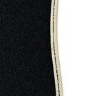 Black Floor Mats For Toyota Land Cruiser 90 (1997-2003) | Beige Trim - AutoWin