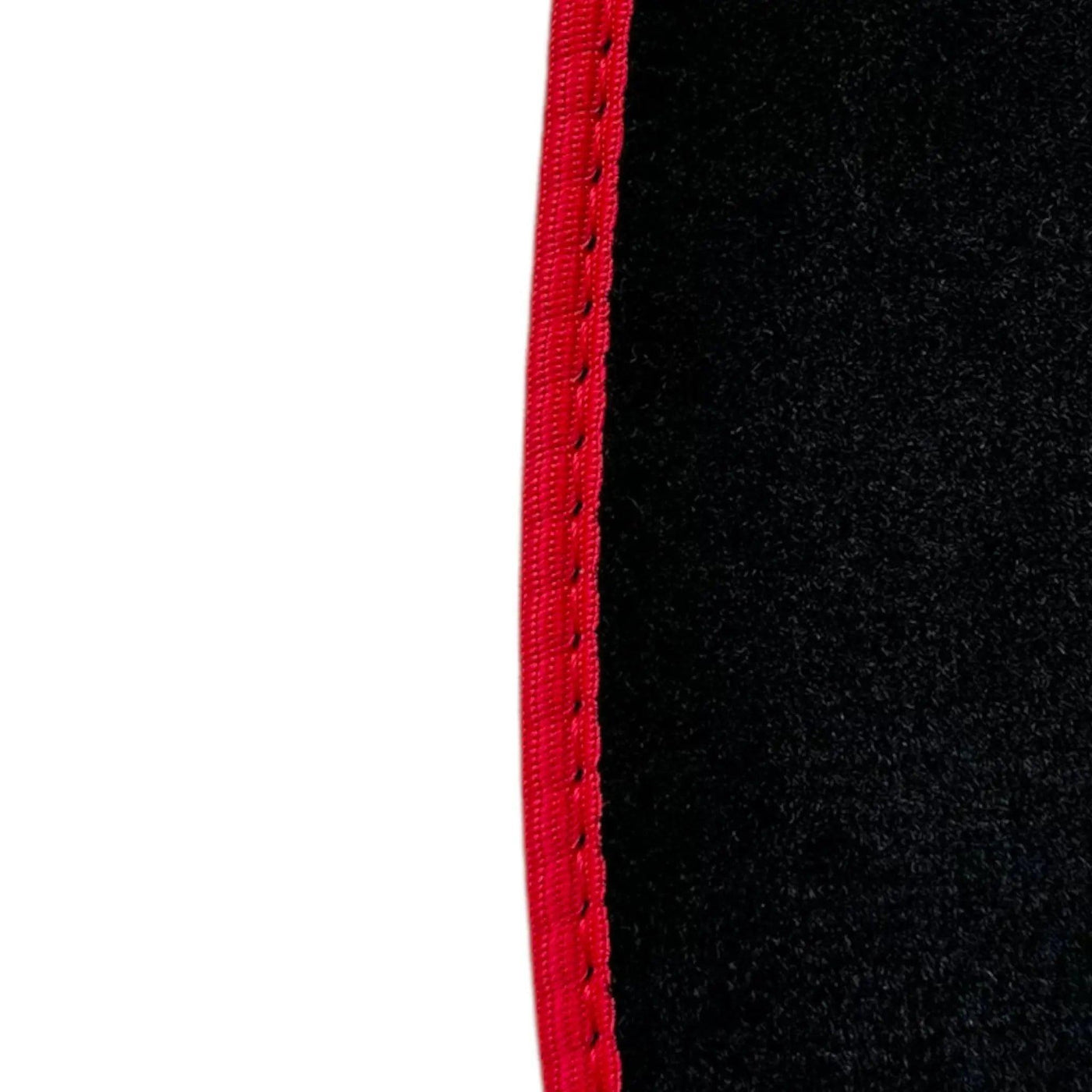 Black Floor Mats for Toyota Prius (2009-2012) with Red Trim - AutoWin