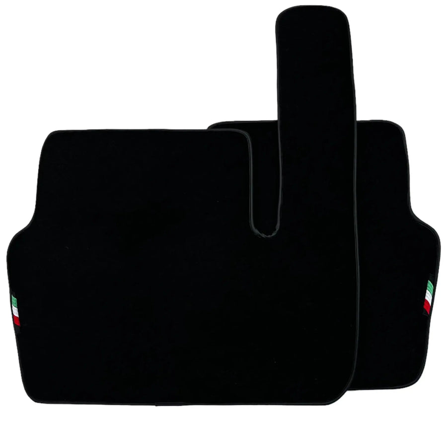 Black Floor Mats Set with Trunk Mat For Ferrari 456 (1992-2003) Italian Edition - AutoWin