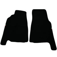 Black Floor Mats Set with Trunk Mat For Ferrari 456 (1992-2003) Italian Edition - AutoWin