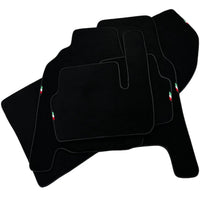 Black Floor Mats Set with Trunk Mat For Ferrari 456 (1992-2003) Italian Edition - AutoWin
