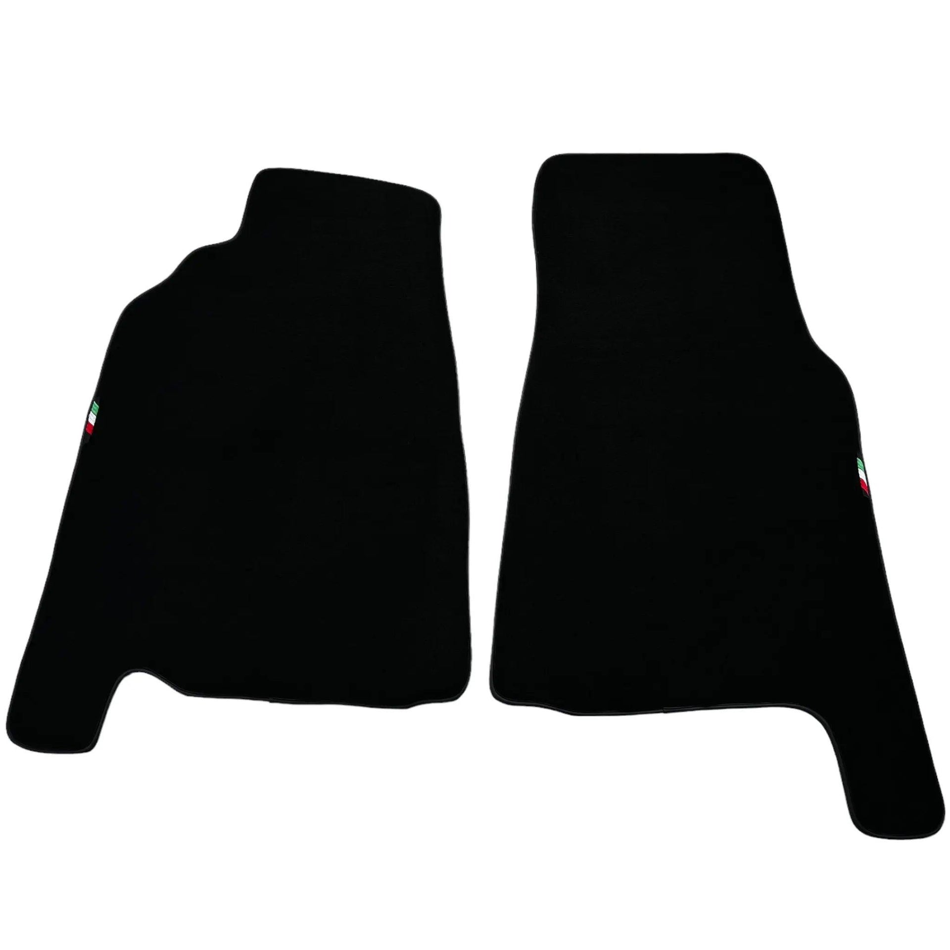 Black Floor Mats Set with Trunk Mat For Ferrari 456 (1992-2003) Italian Edition - AutoWin