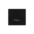 Black Leather Floor Mats for Ferrari Portofino (2018-2023) with Single Diamond Pattern | Full Set Option