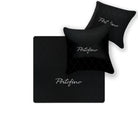 Black Leather Floor Mats for Ferrari Portofino (2018-2023) with Single Diamond Pattern | Full Set Option