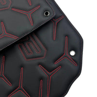 Black Leather Floor Mats for Lamborghini Aventador SVJ 63 Edition - AutoWin