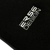 Black Luxury Floor Mats for Mercedes Benz C-Class W203 Sedan (2000-2007) | ER56 Design - AutoWin