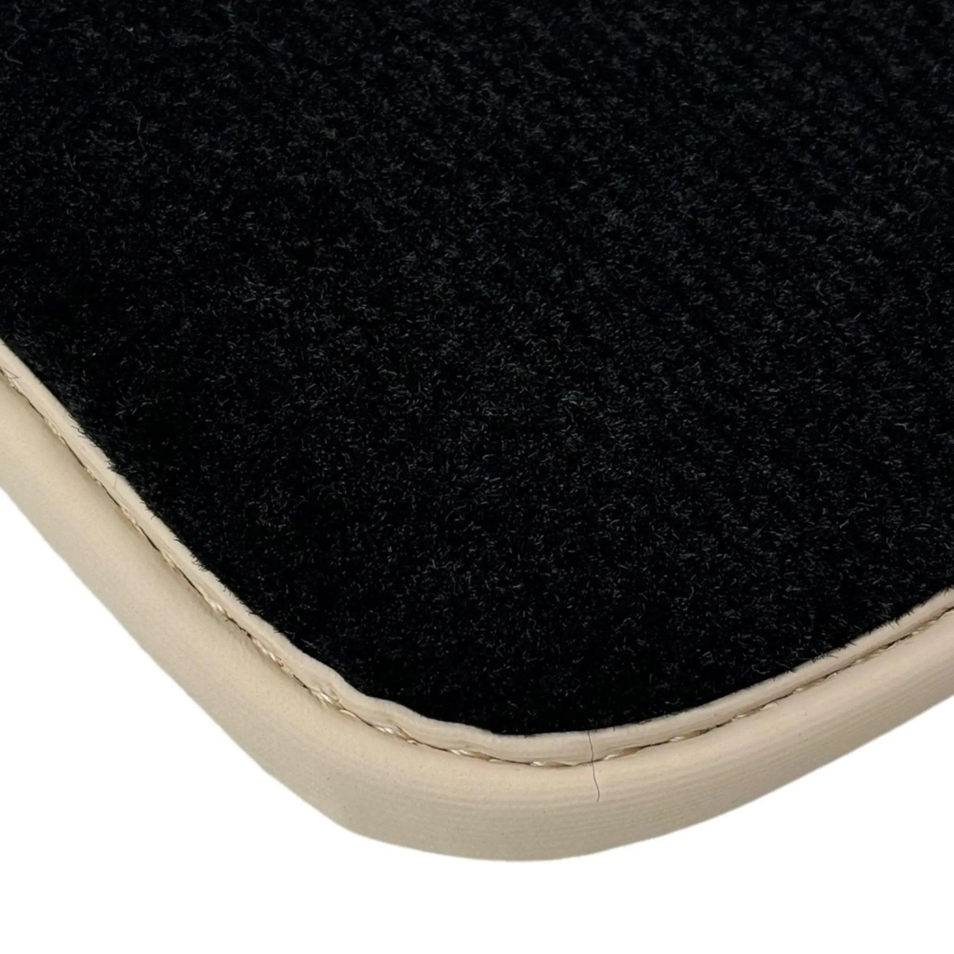 Black Mats For BMW Gran Tourer F46 (2015-2022) 5 Seats | Beige Trim - AutoWin
