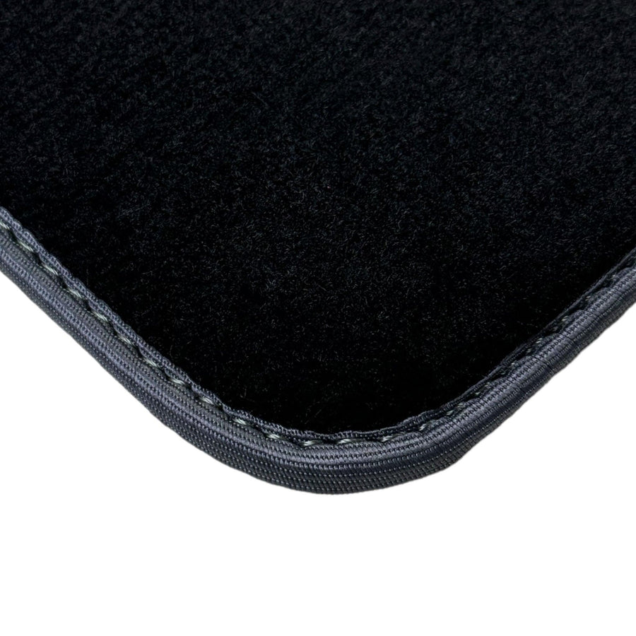 Black Mats For BMW Gran Tourer F46 (2015-2022) 7 Seats | Gray Trim - AutoWin