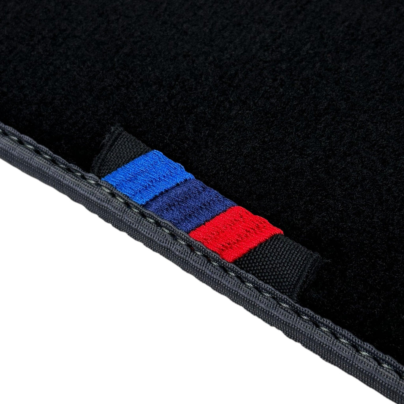 Black Mats For BMW Gran Tourer F46 (2015-2022) 5 Seats | Gray Trim - AutoWin