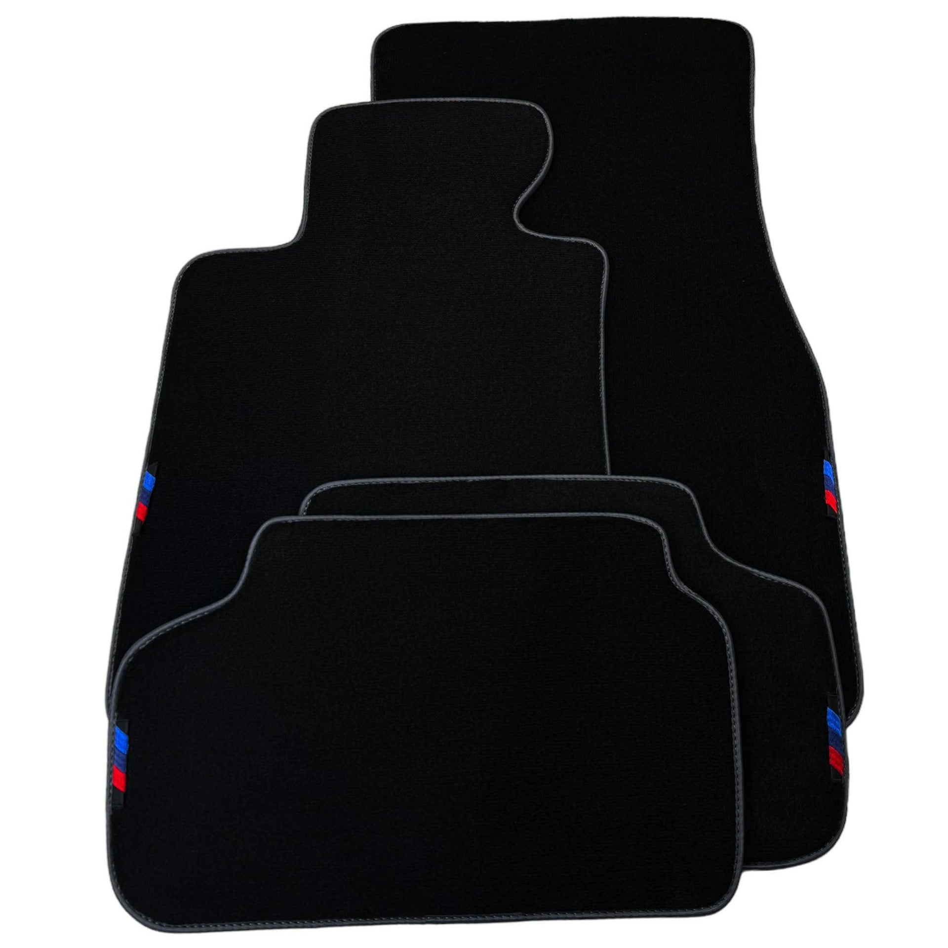 Black Mats For BMW G60 (2023-2026) Sedan | Gray Trim - AutoWin
