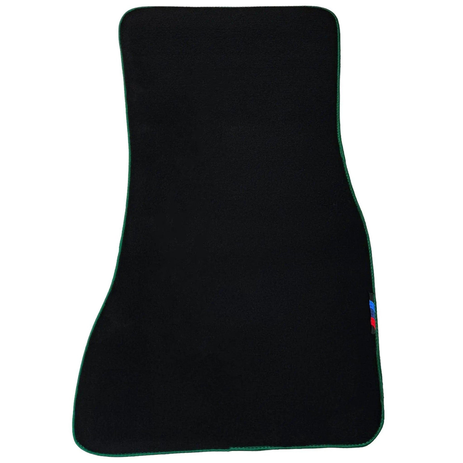 Black Mats For BMW Gran Tourer F46 (2015-2022) 7 Seats | Green Trim - AutoWin