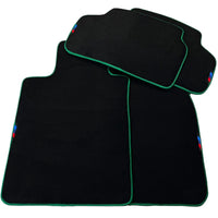 Black Mats For BMW M3 G81 Touring (2022-2026) | Green Trim - AutoWin