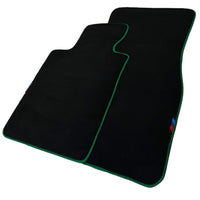 Black Mats For BMW M3 G81 Touring (2022-2026) | Green Trim - AutoWin