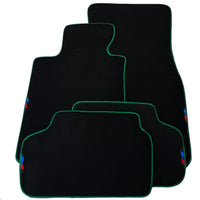 Black Mats For BMW G61 (2023-2026) Touring | Green Trim - AutoWin
