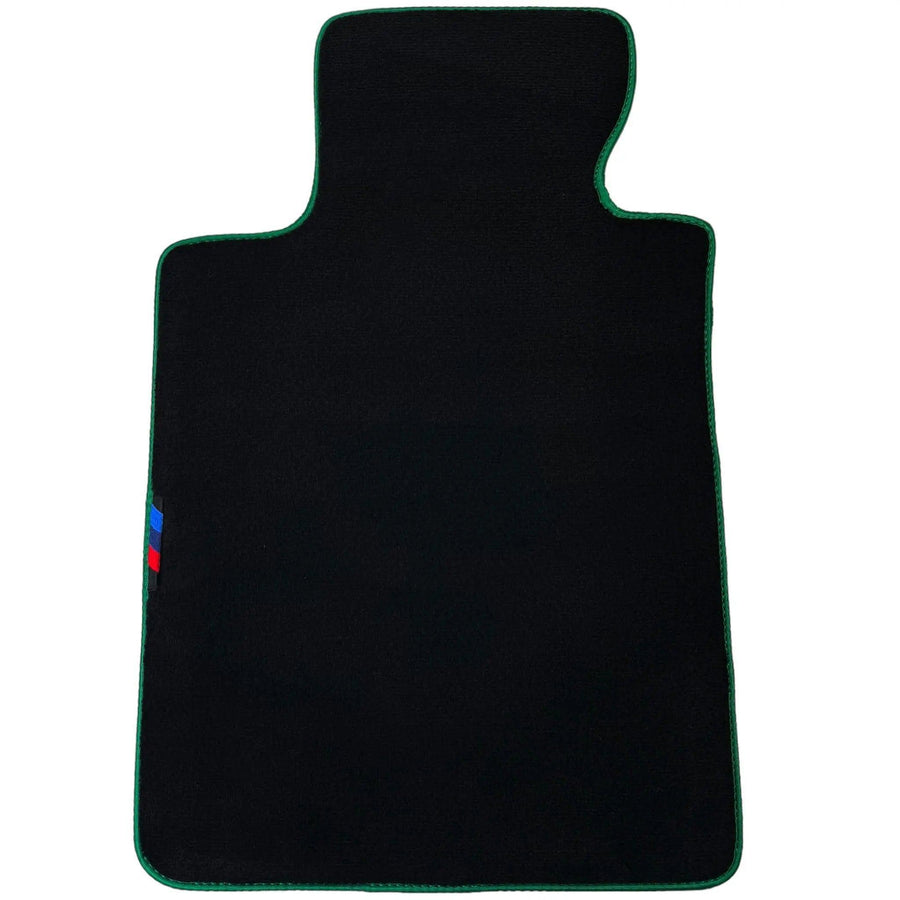 Black Mats For BMW M5 G90 (2023-2026) Sedan | Green Trim - AutoWin