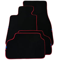 Black Mats For BMW G61 (2023-2026) Touring | Red Trim - AutoWin