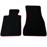 Black Mats For BMW 1 Series F70 | Red Trim - AutoWin