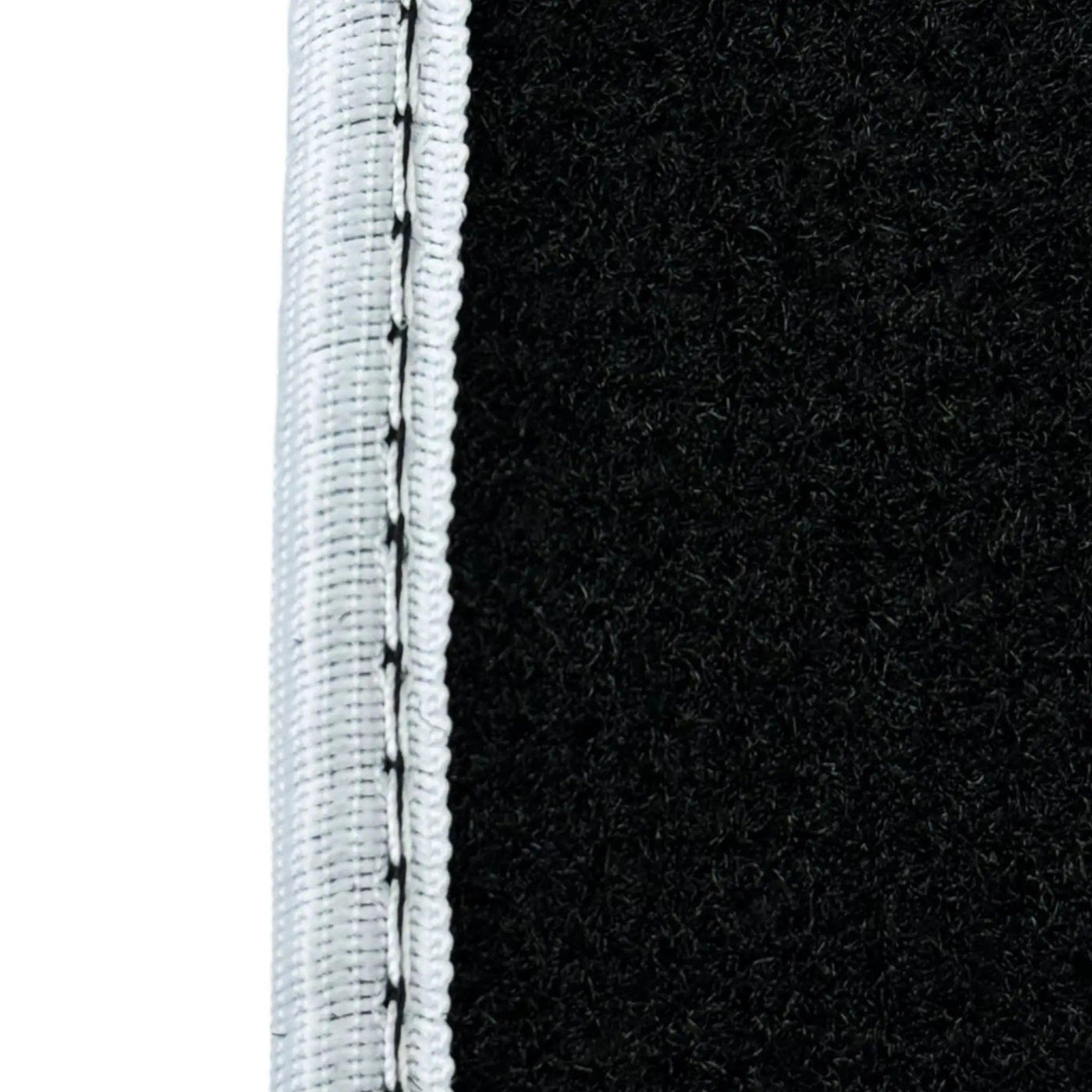 Black Mats For BMW Gran Tourer F46 (2015-2022) 7 Seats | White Trim - AutoWin