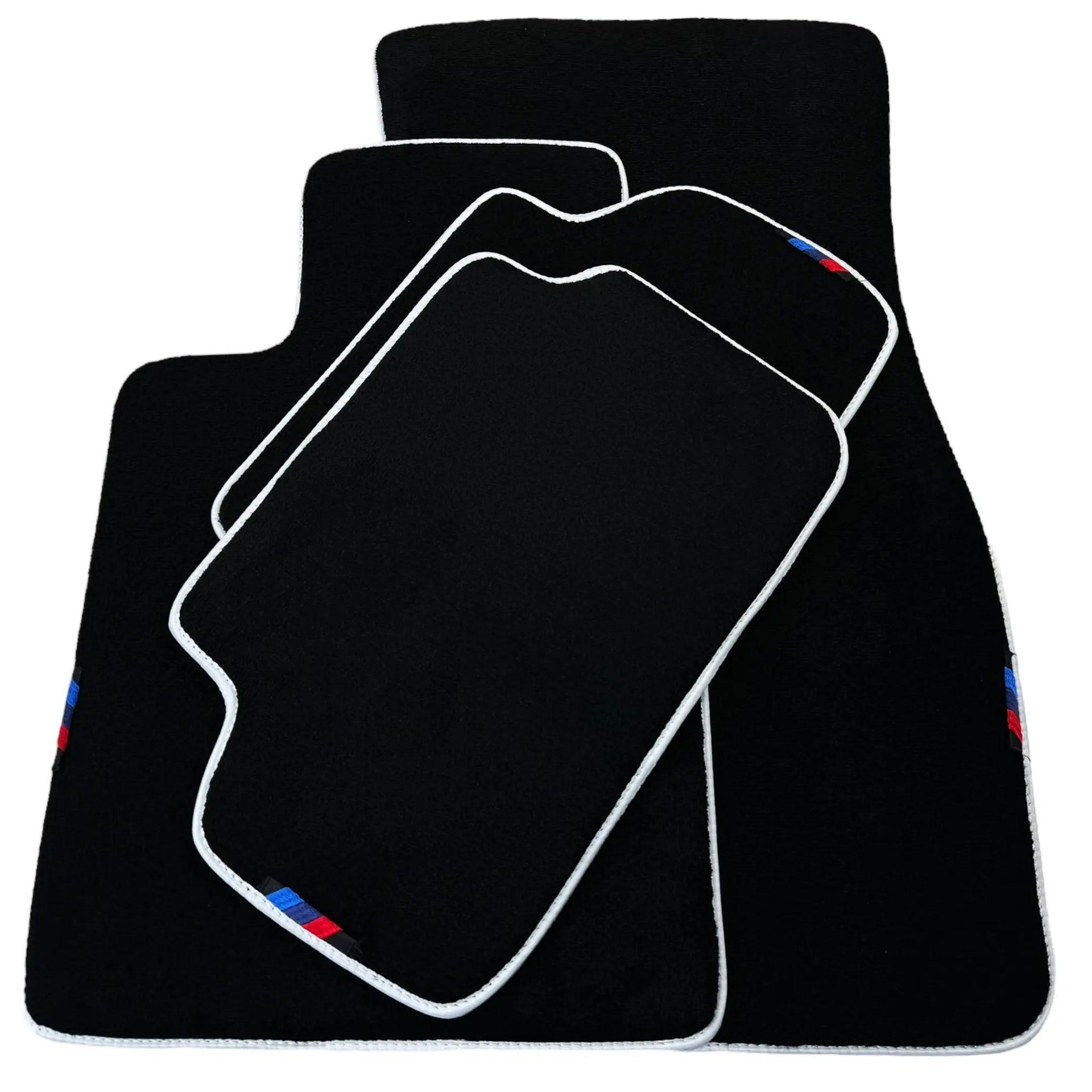 Black Mats For BMW M3 G81 Touring (2022-2026) | White Trim - AutoWin