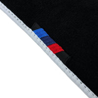 Black Mats For BMW M3 G81 Touring (2022-2026) | White Trim - AutoWin