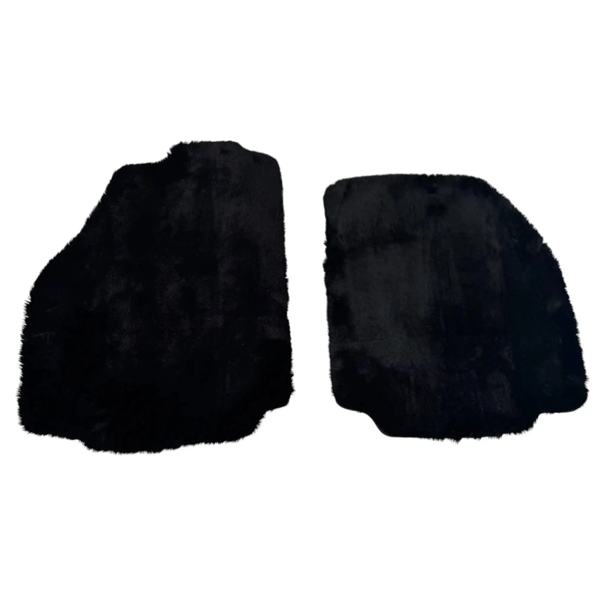 Black Sheepskin Floor Mats for Ferrari 458 GT2 (2012-2015)