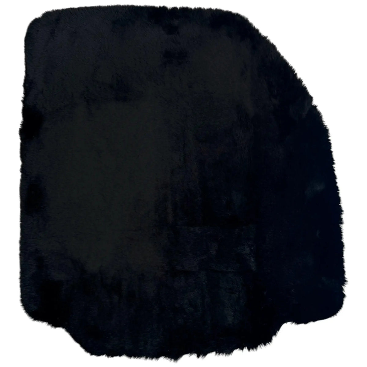 Black Sheepskin Floor Mats for Ferrari 488 Pista Spider (2019-2021)