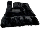 Black Sheepskin Floor Mats For Mercedes-Benz G Class W461 (1979-2008) ER56 Design - AutoWin