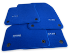 Blue Floor Mats for Audi A4 - B6 Avant (2001-2004) | ER56 Design - AutoWin