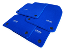 Blue Floor Mats for Audi A8 D4 (2010-2017) | ER56 Design - AutoWin