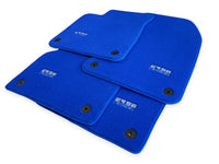 Blue Floor Mats for Audi Q7 4L (2006-2015) | ER56 Design - AutoWin