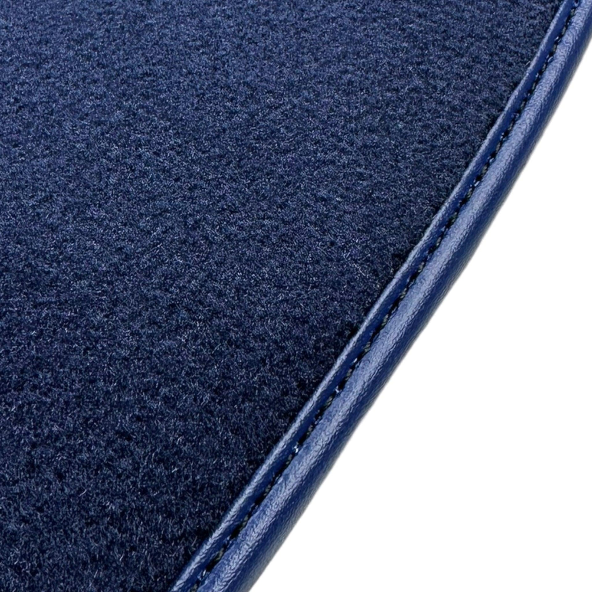 Blue Floor Mats For Bentley Bentayga (2015-2023) with Leather - AutoWin