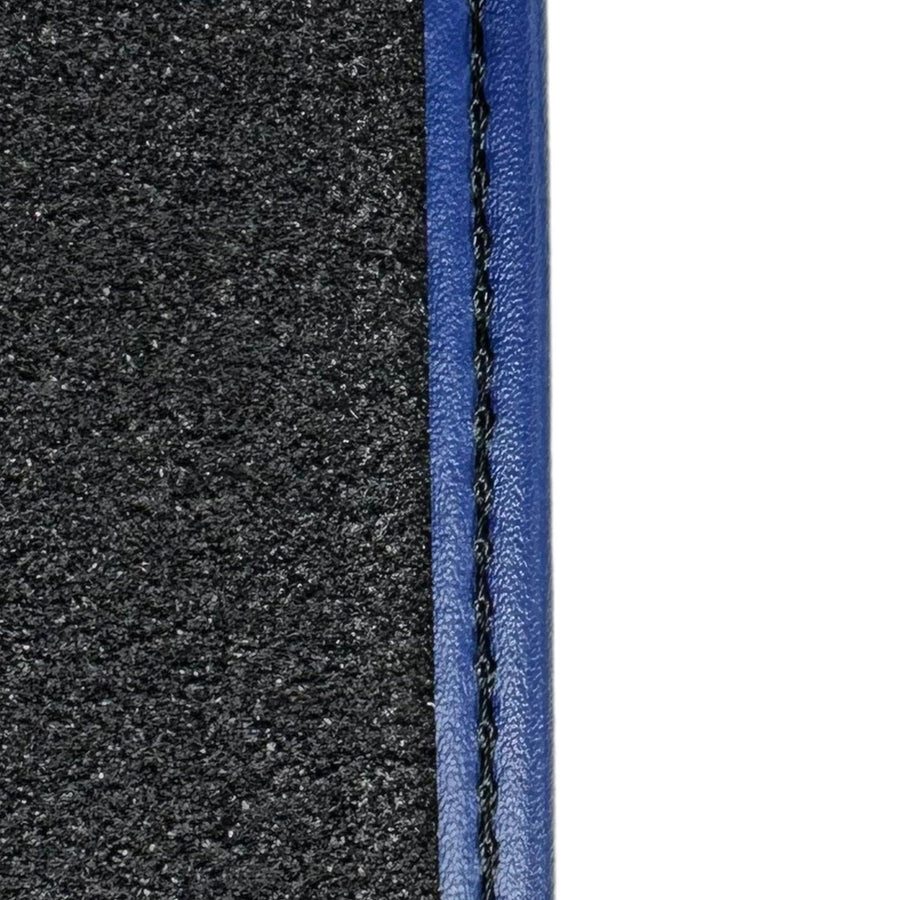 Blue Floor Mats For Bentley Flying Spur (2005-2013) with Leather - AutoWin