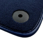 Blue Floor Mats For Bentley Flying Spur (2005-2013) with Leather - AutoWin