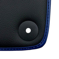 Blue Floor Mats For Bentley Flying Spur (2005-2013) with Leather - AutoWin