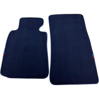 Blue Floor Mats For BMW 5 Series E39 Sedan (1996-2003) - AutoWin