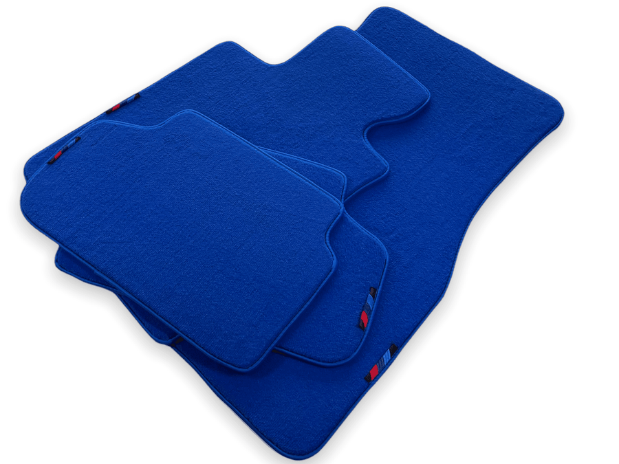 Blue Floor Mats For BMW Gran Tourer F46 (2015-2022) 5 Seats With M Package - AutoWin