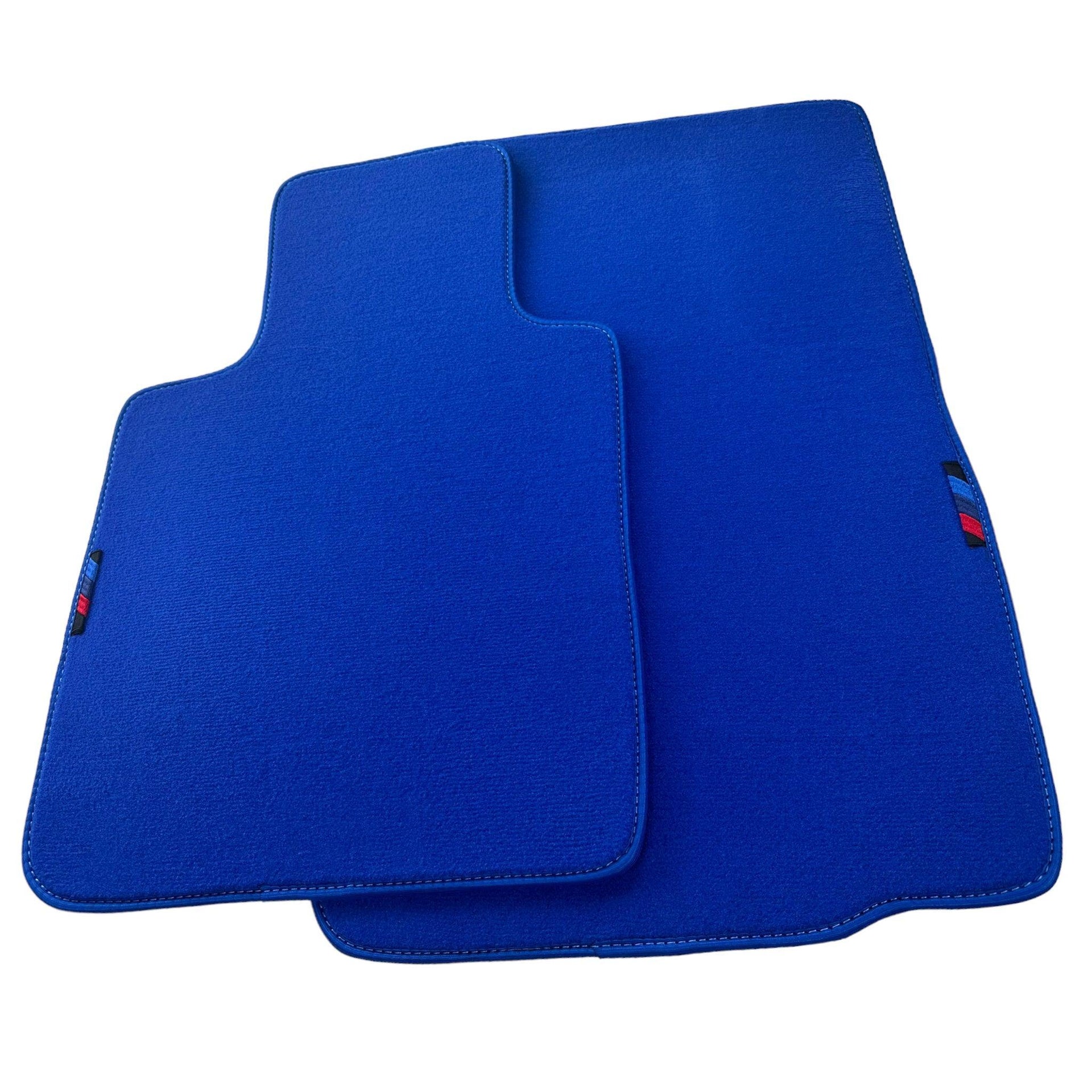 Blue Floor Mats For BMW Z4 Series E89 With M Package - AutoWin