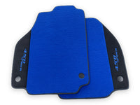 Blå Bilmatter For Ferrari 458 Italia 2009-2015 Med Alcantara Lær - AutoWin